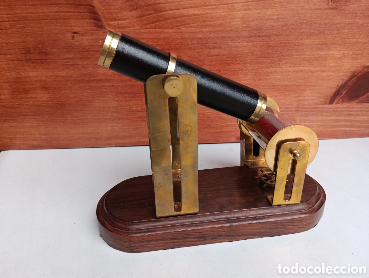 Vintage: CALEIDOSCOPIO LATON CON MUSICA. REPLICA. - Foto 13