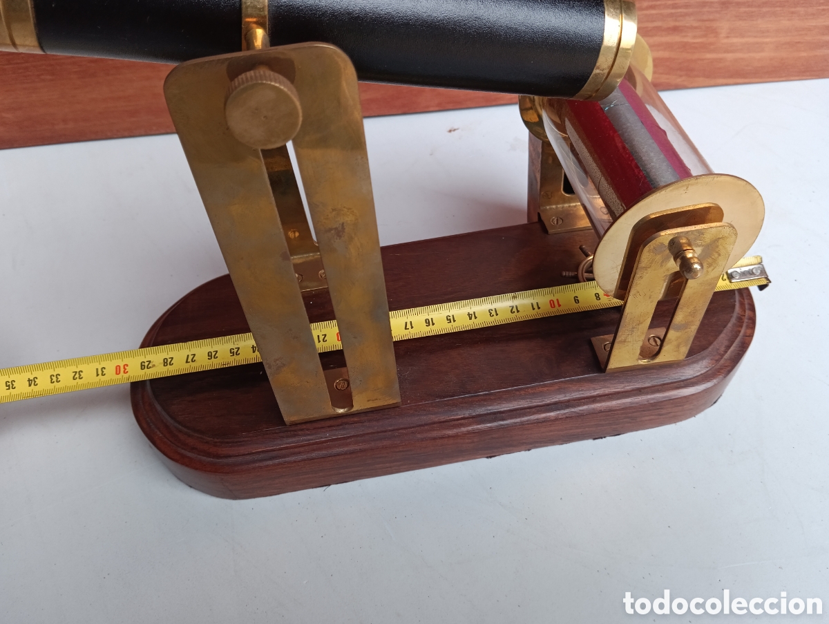 Vintage: CALEIDOSCOPIO LATON CON MUSICA. REPLICA. - Foto 15