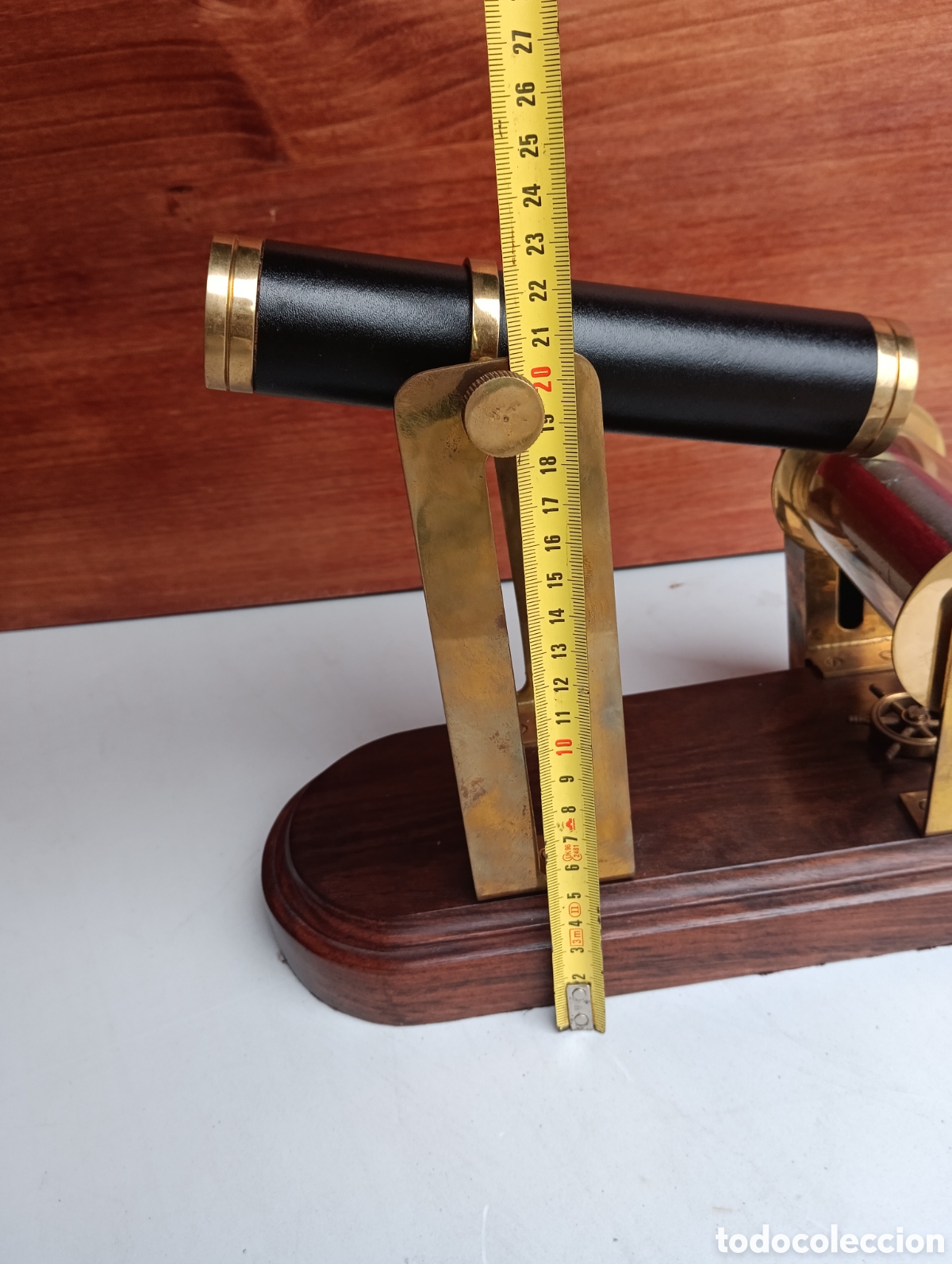 Vintage: CALEIDOSCOPIO LATON CON MUSICA. REPLICA. - Foto 16