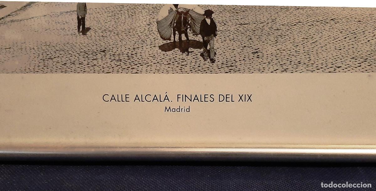 Vintage: Cuadro c/ Alcal&aacute;. Finales S.XIX. Madrid. - Foto 3