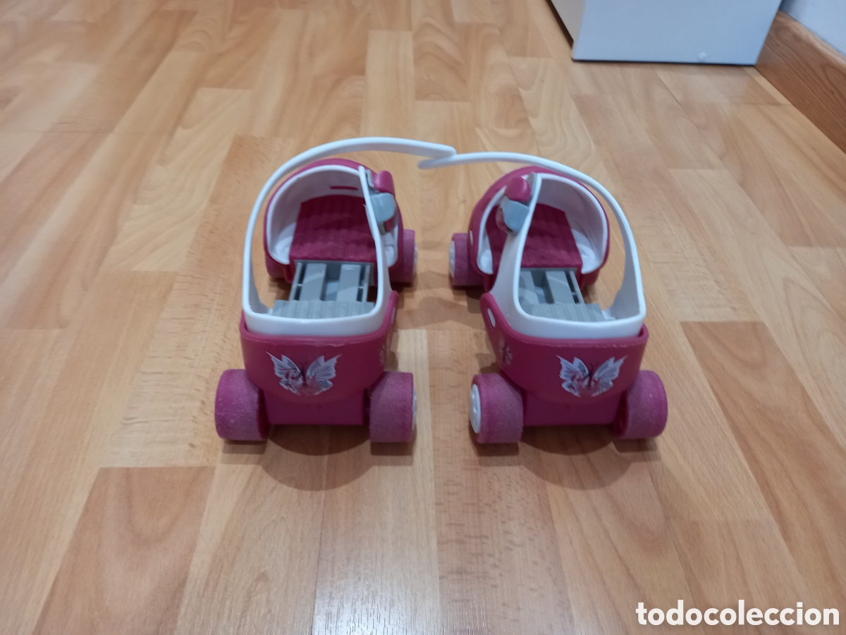 Vintage: patines tiny roll Girls color rosa - Foto 2
