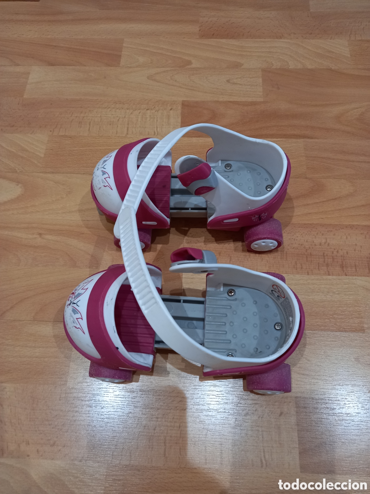 Vintage: patines tiny roll Girls color rosa - Foto 3