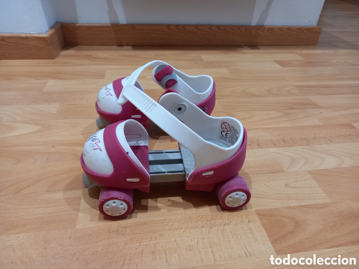 Vintage: patines tiny roll Girls color rosa - Foto 4