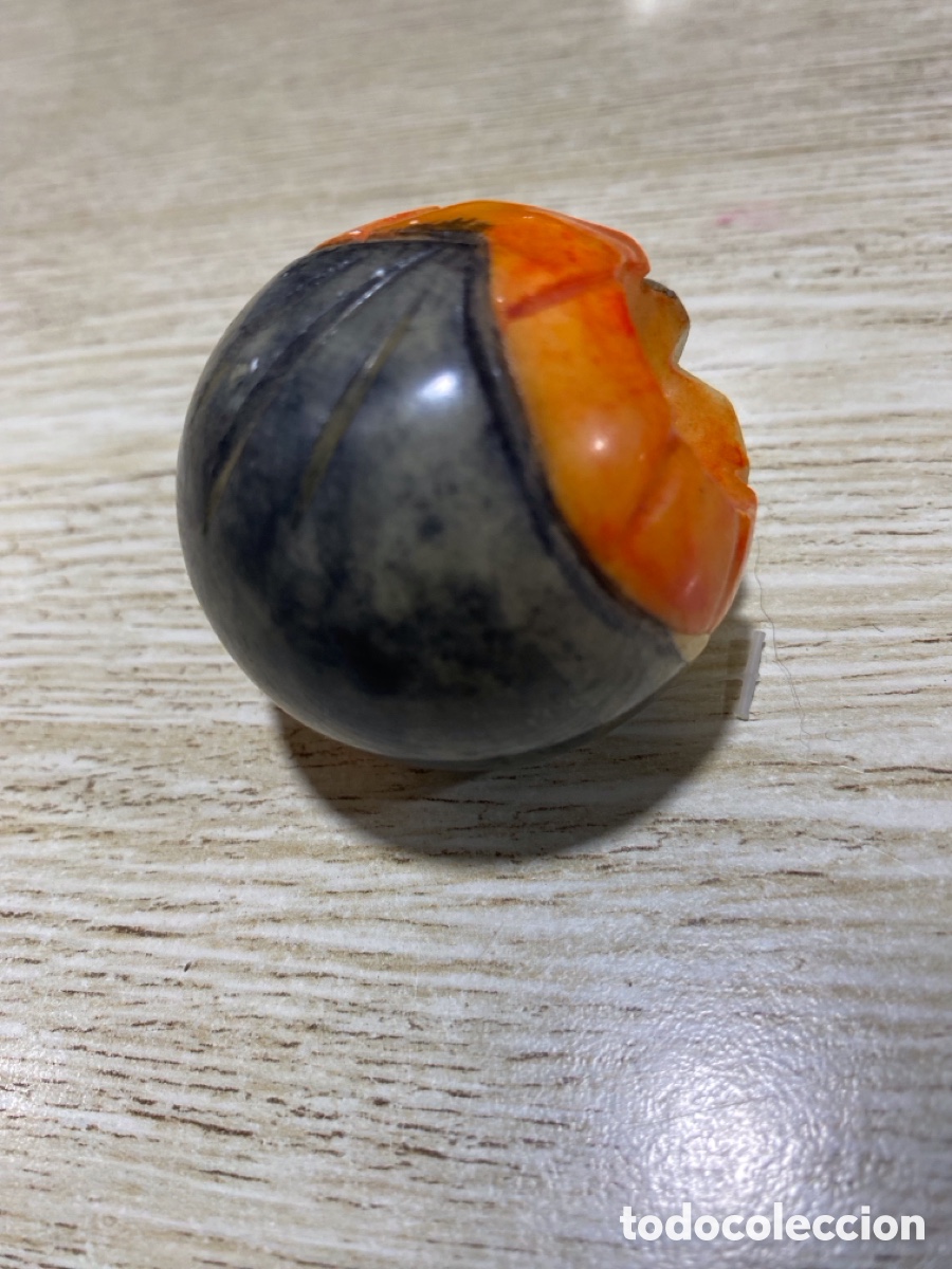 Vintage: Buho pisapapeles de alabastro - Foto 2