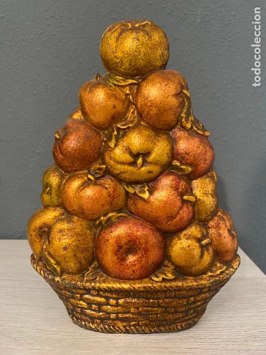 Vintage: Objeto decorativo manzanas #115#