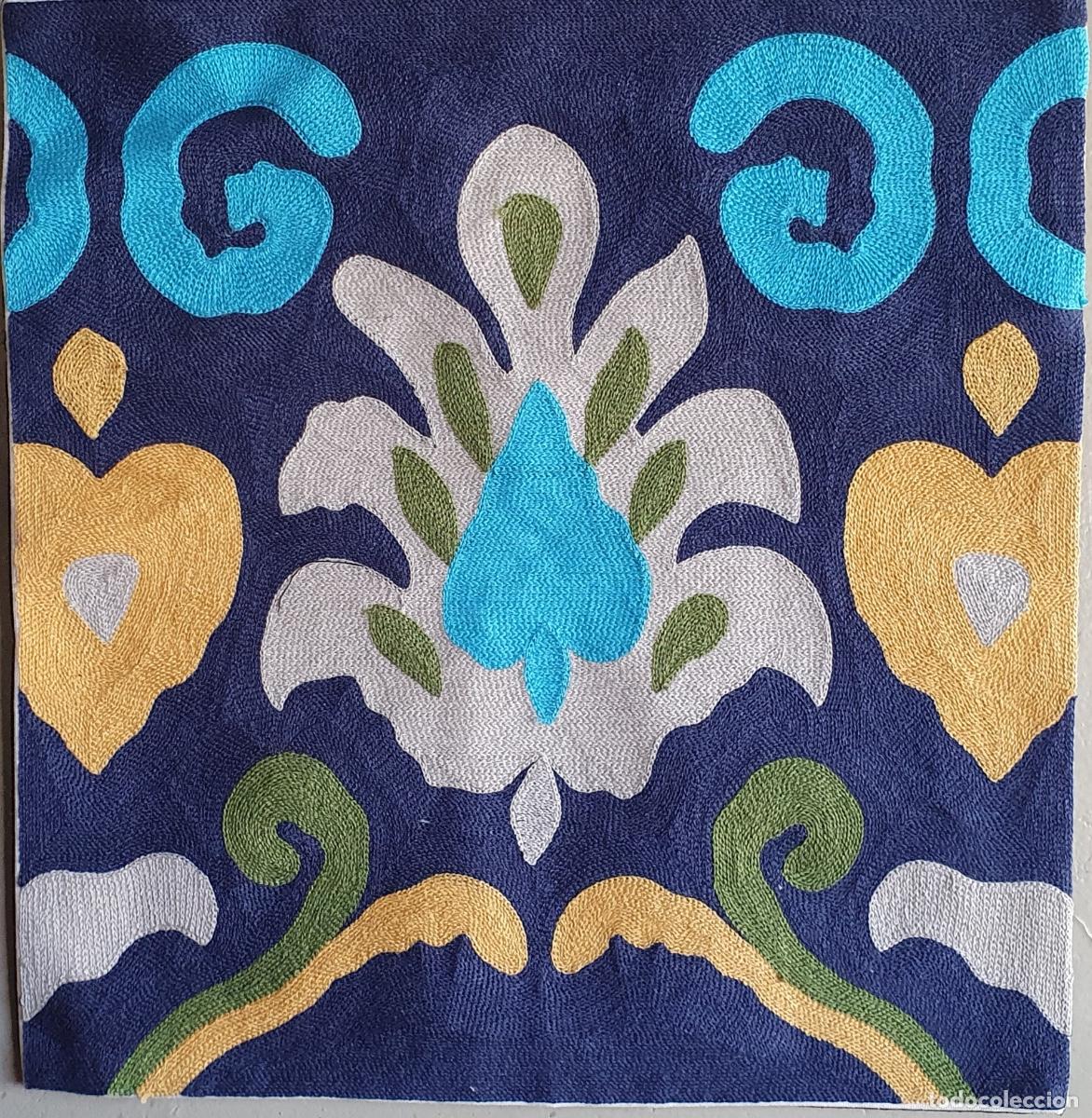 Vintage: Lote de cojines con estampado geometrico - Foto 3