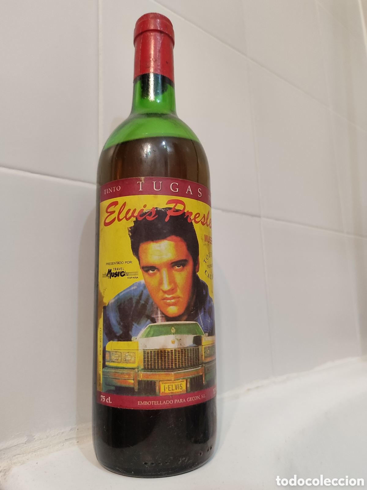 Vintage: Botella Elvis Presley / Museum Tour'94