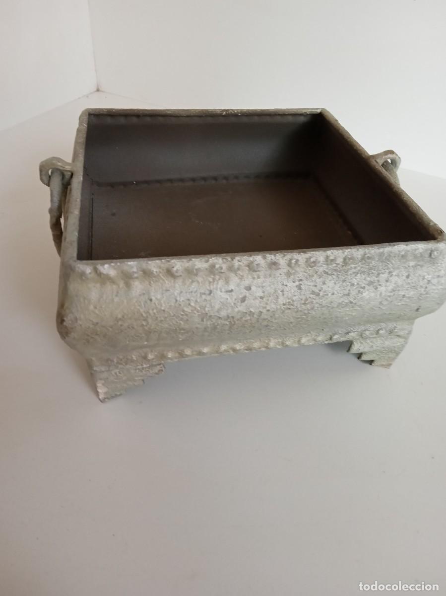 Vintage: Centro de mesa en metal - Foto 2