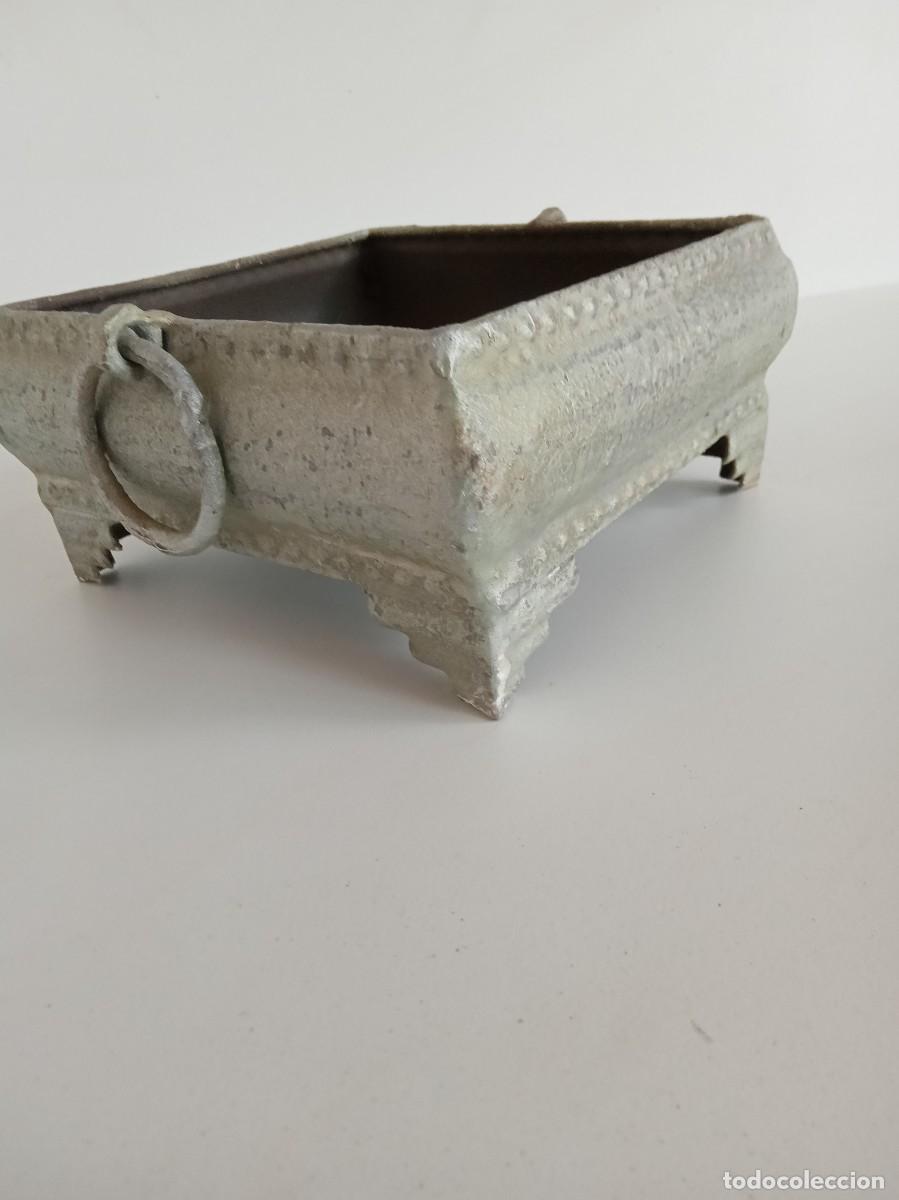 Vintage: Centro de mesa en metal - Foto 3