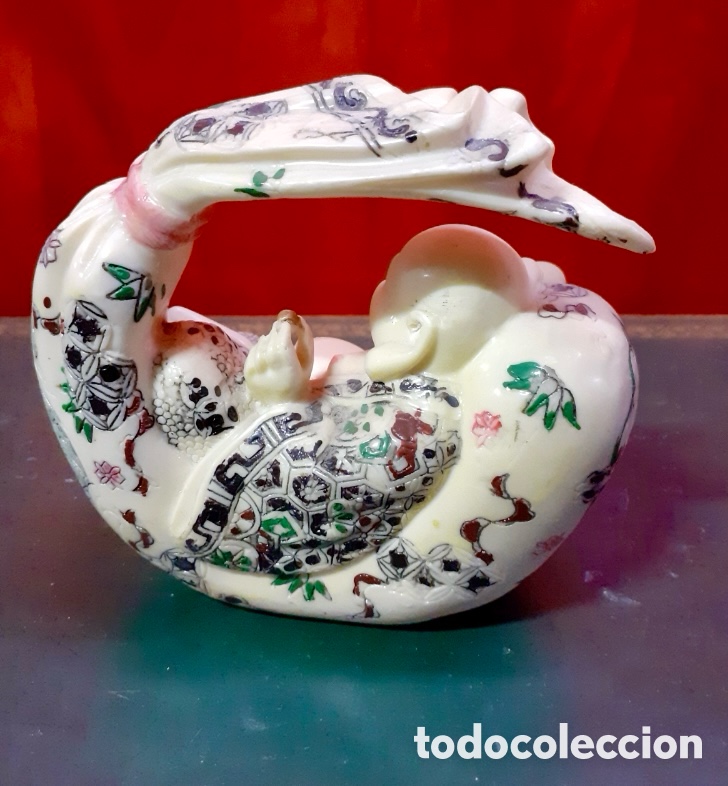 Vintage: FIGURA DE BUDA DE RESINA VINTAGE - Foto 3