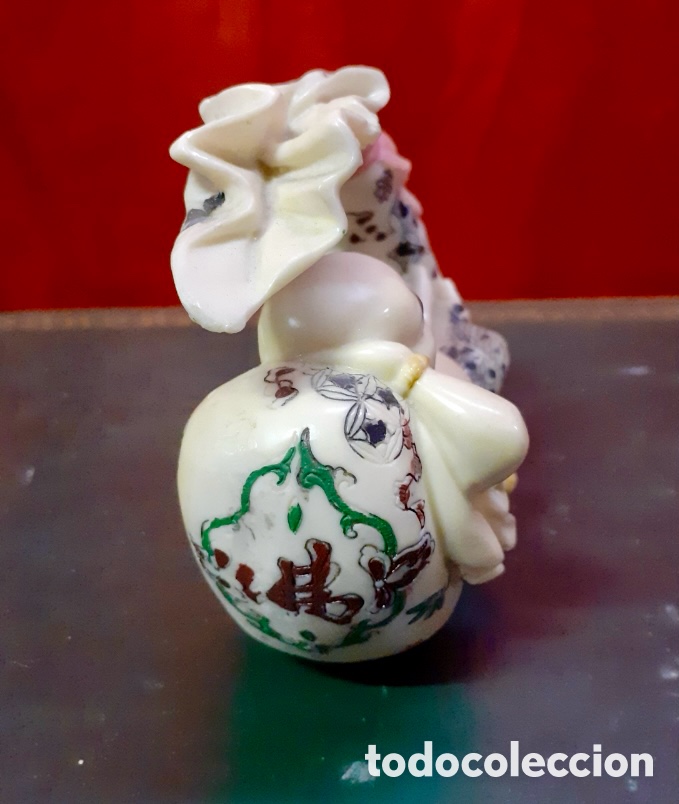 Vintage: FIGURA DE BUDA DE RESINA VINTAGE - Foto 4