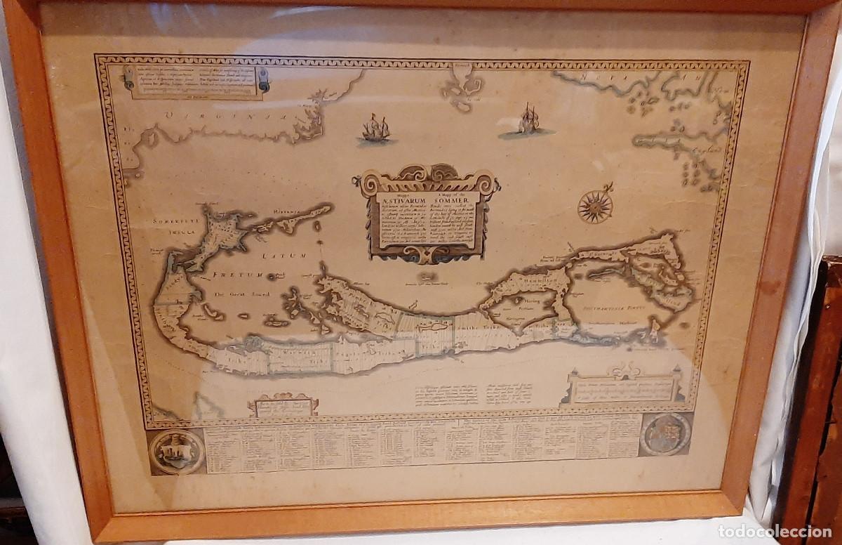 Vintage: Mapa de Sommer Island / Bermudas, 1622 - Foto 2