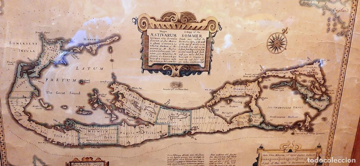 Vintage: Mapa de Sommer Island / Bermudas, 1622 - Foto 3