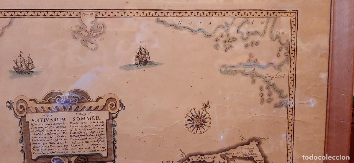 Vintage: Mapa de Sommer Island / Bermudas, 1622 - Foto 6