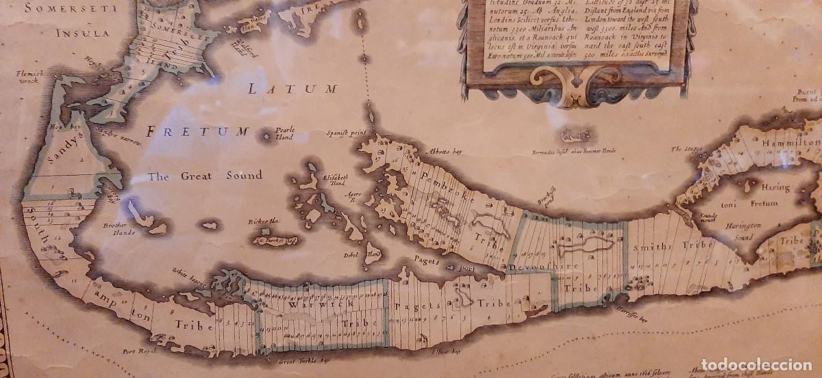 Vintage: Mapa de Sommer Island / Bermudas, 1622 - Foto 8