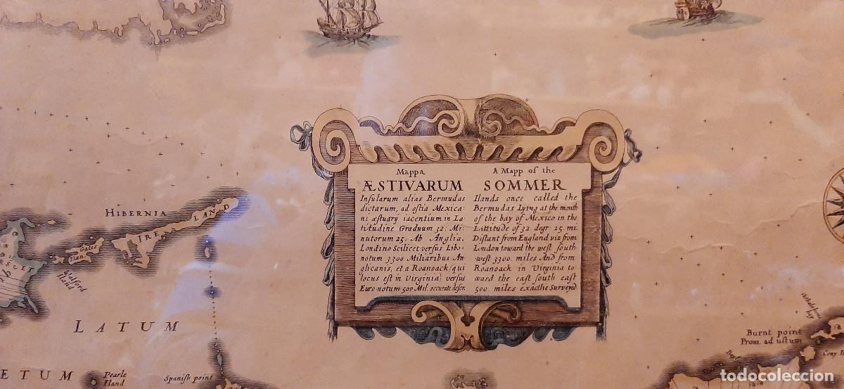 Vintage: Mapa de Sommer Island / Bermudas, 1622 - Foto 9