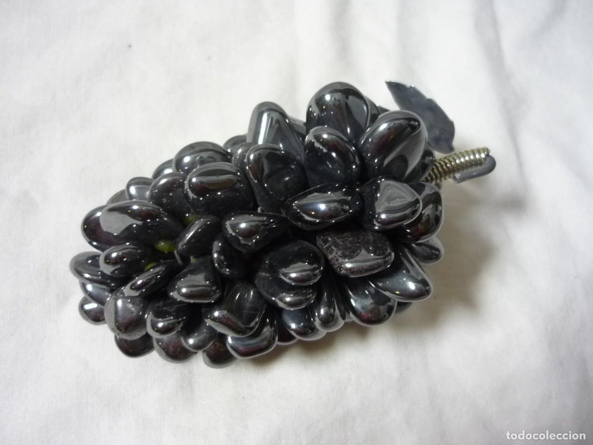 Vintage: Racimo de uvas de hematites - Foto 4
