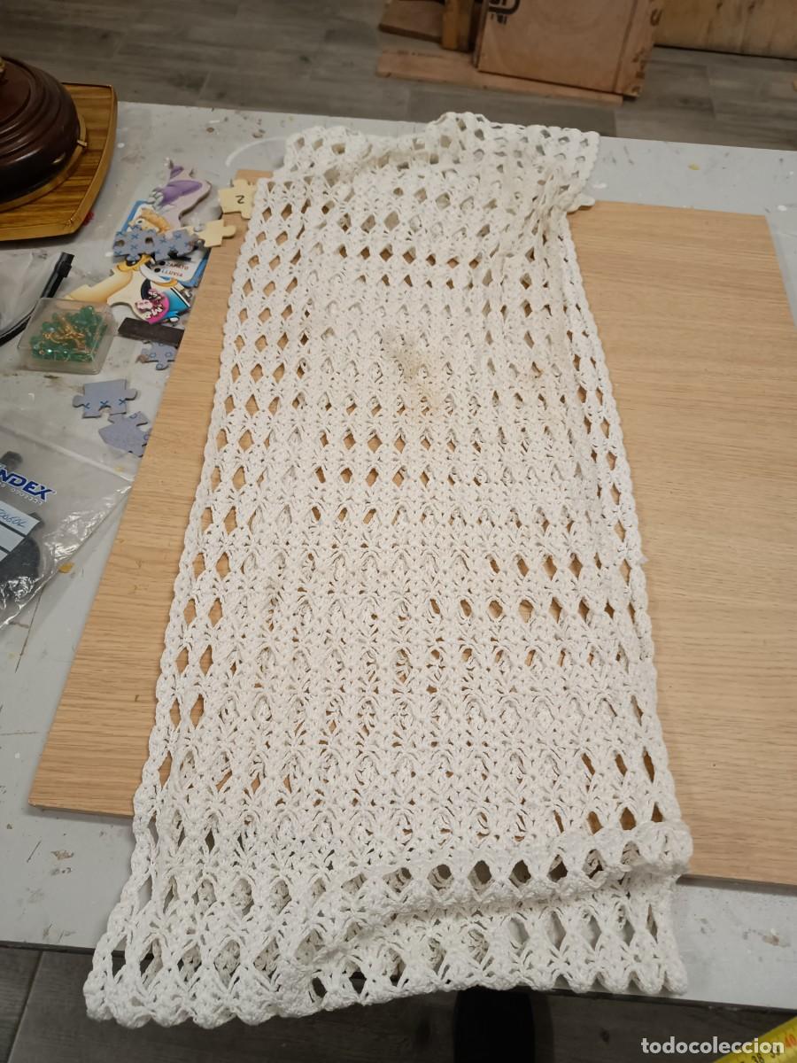 Vintage: Camino de mesa de ganchillo 180 cm - Foto 1