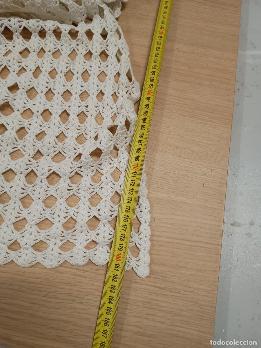 Vintage: Camino de mesa de ganchillo 180 cm - Foto 2