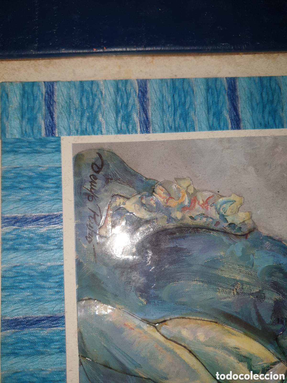 Vintage: GRABADO CON RELIEVE DENYS RUBIO - Foto 3