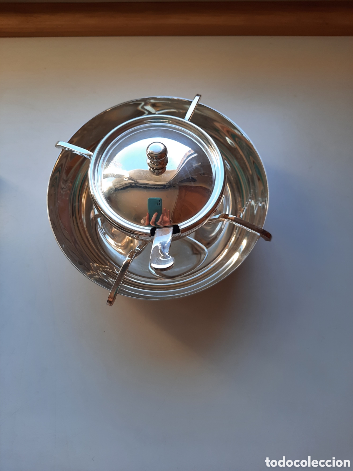 Vintage: Set servicio caviar de Christoffle modelo Albi