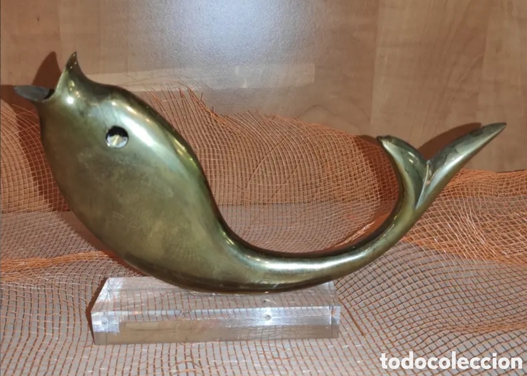 Vintage: Pez bronce. - Foto 3