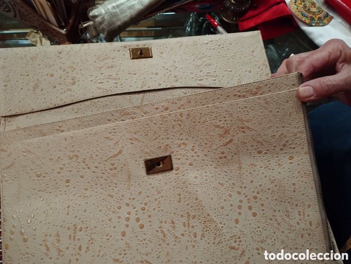 Vintage: Cartera de piel - Foto 2