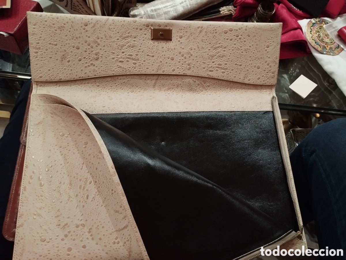 Vintage: Cartera de piel - Foto 3