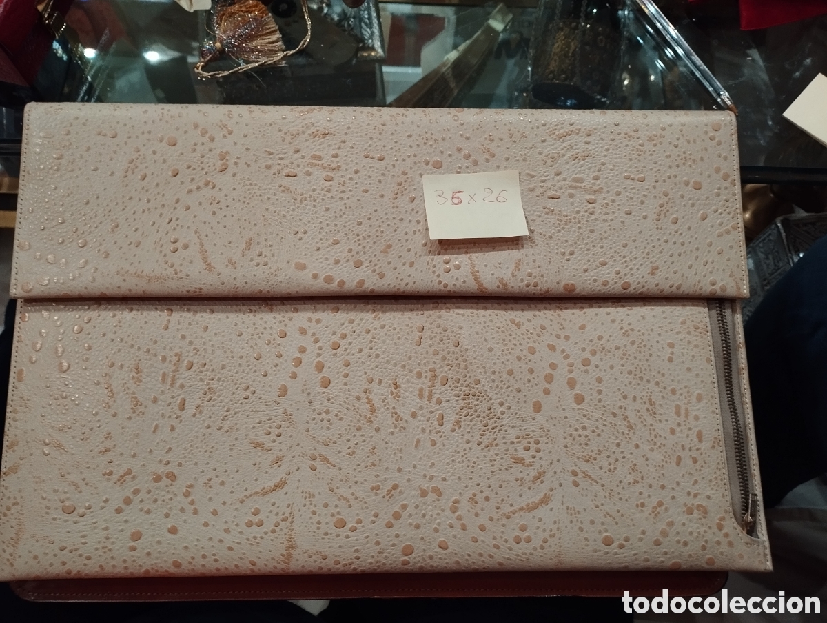Vintage: Cartera de piel - Foto 1