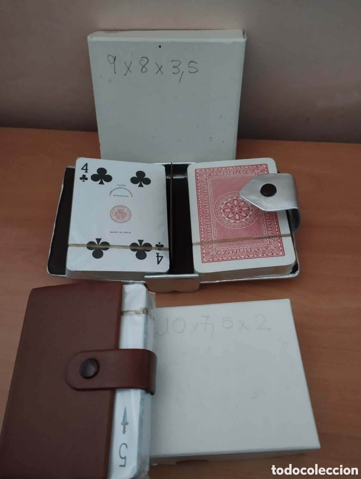 Vintage: Estuche juegos de cartas - Foto 2