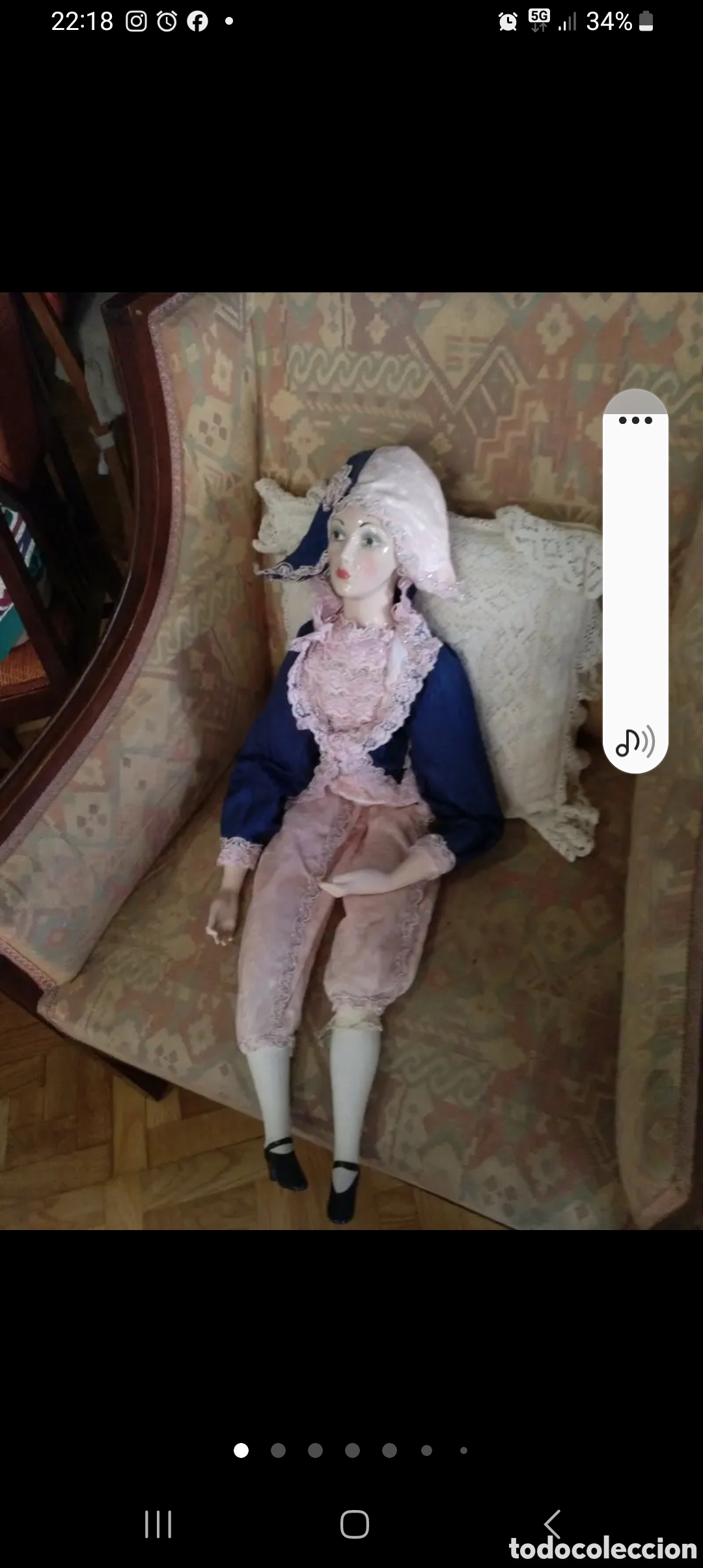 Vintage: Mu&ntilde;eco de porcelana Ram&oacute;n Ingles