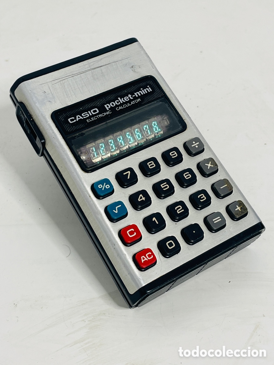 Vintage: Casio Pocket Mini Electronic Calculator - Foto 4