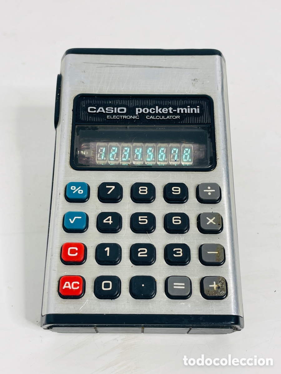 Vintage: Casio Pocket Mini Electronic Calculator - Foto 1