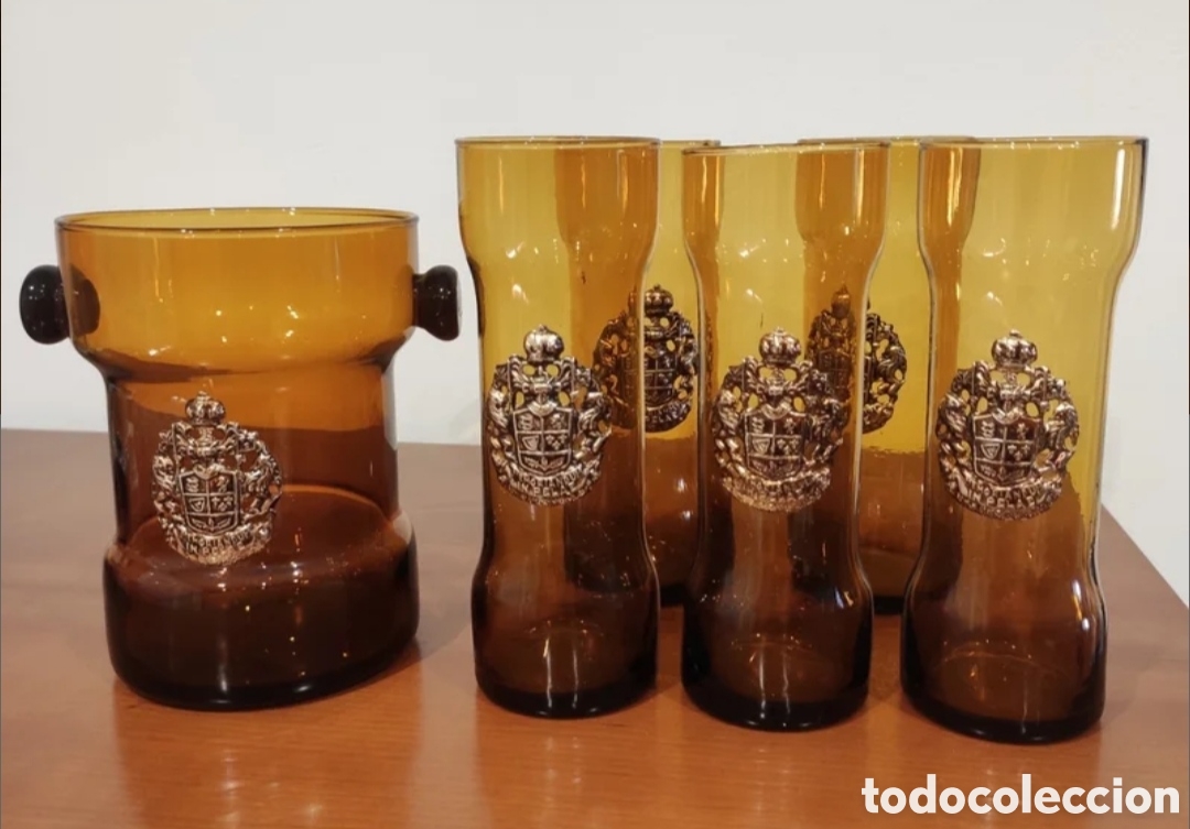 Vintage: Juego vasos vintage. - Foto 1