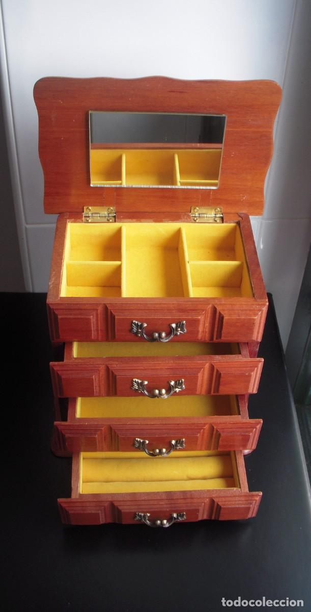 Vintage: JOYERO DE MADERA CON CAJONES - Foto 3