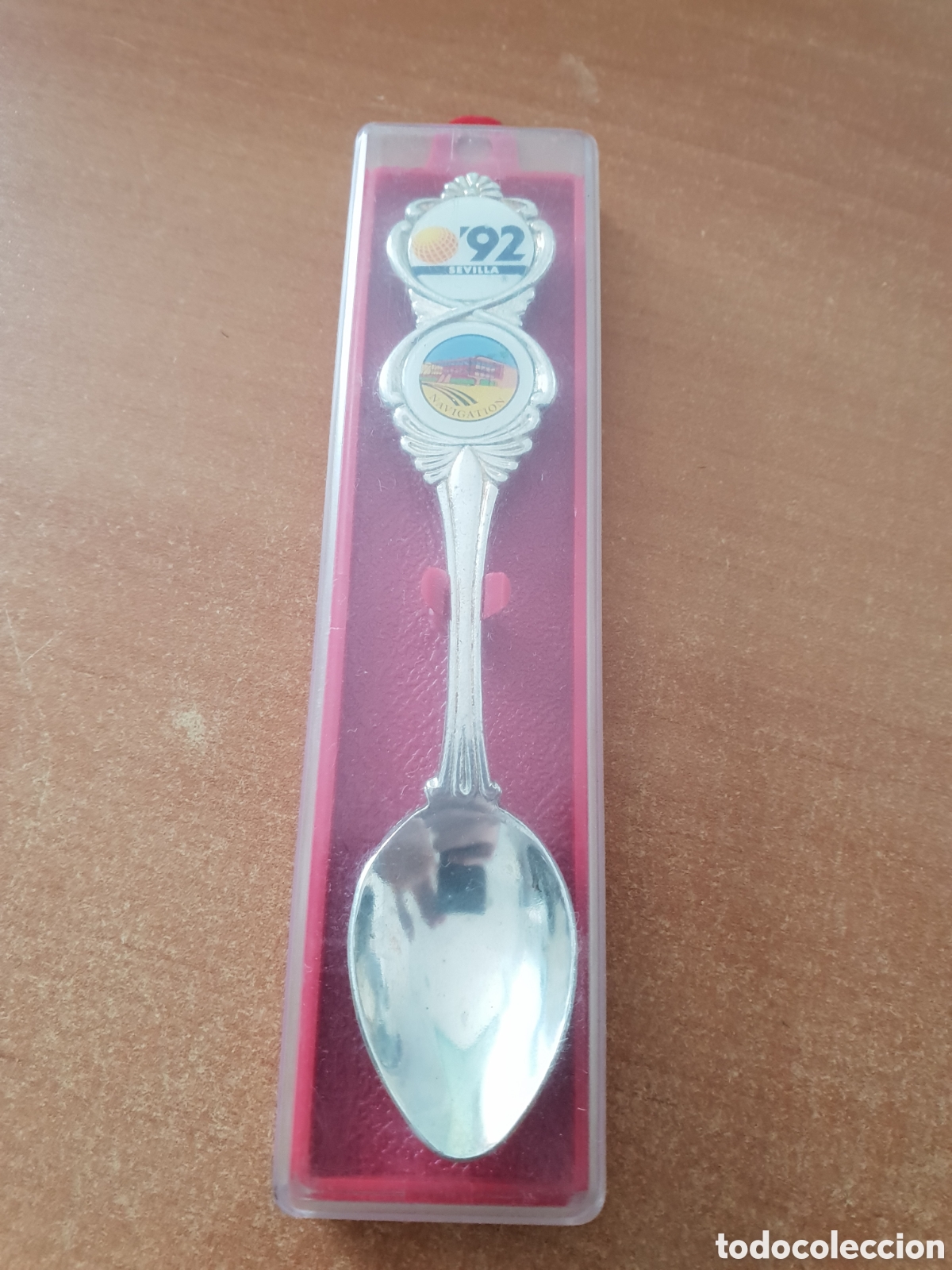 Vintage: Cuchara recuerdo expo 92 - Foto 3