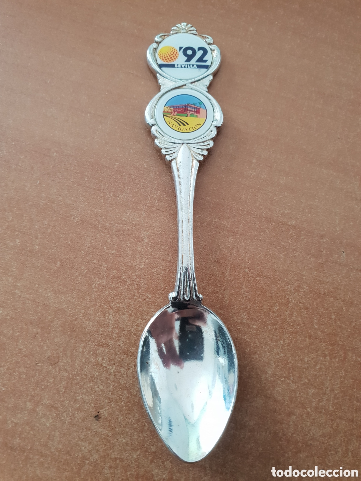 Vintage: Cuchara recuerdo expo 92 - Foto 1