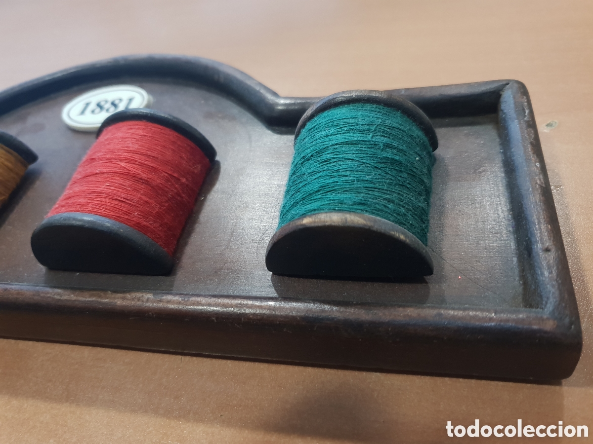 Vintage: Cuadro de madera con detalles en relieve - Foto 3