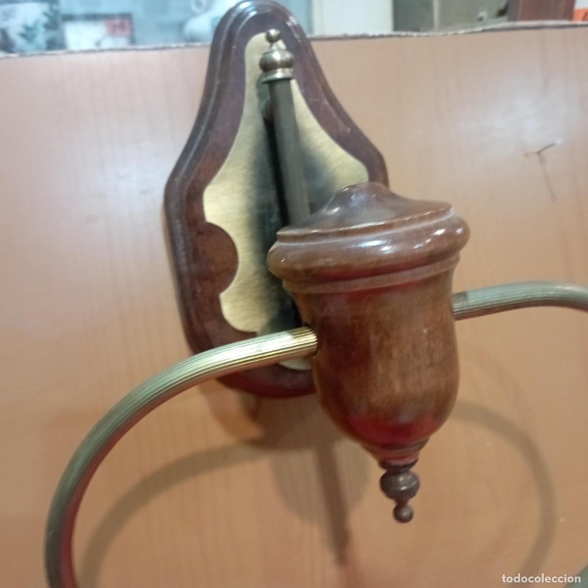 Vintage: toallero de madera - Foto 2