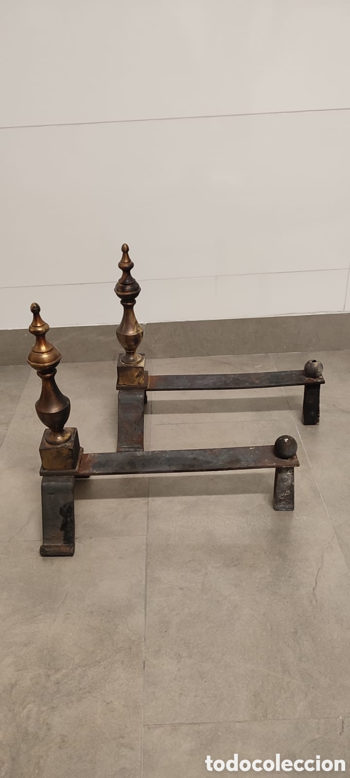 Vintage: Morillos de forja y bronce - Foto 4