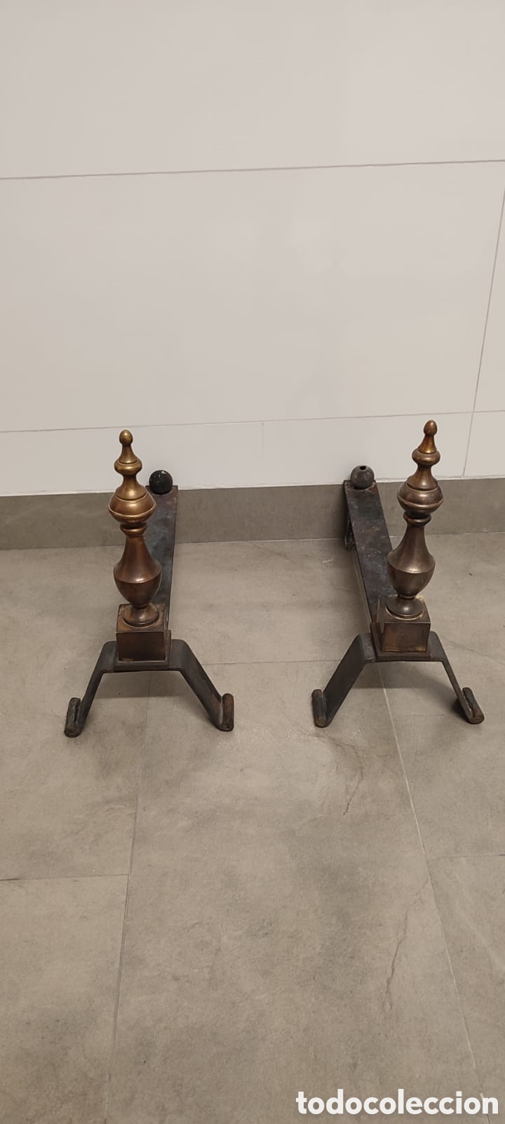 Vintage: Morillos de forja y bronce - Foto 2