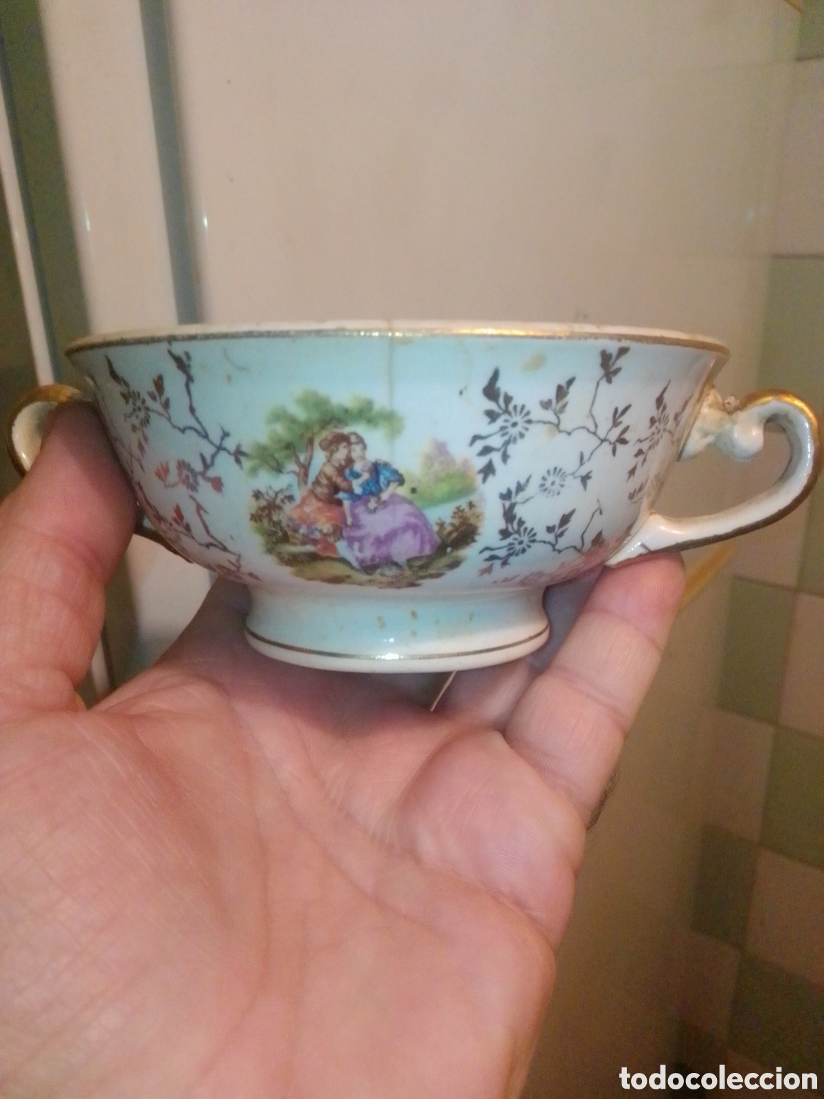 Vintage: Taza porcelana. ....... - Foto 1