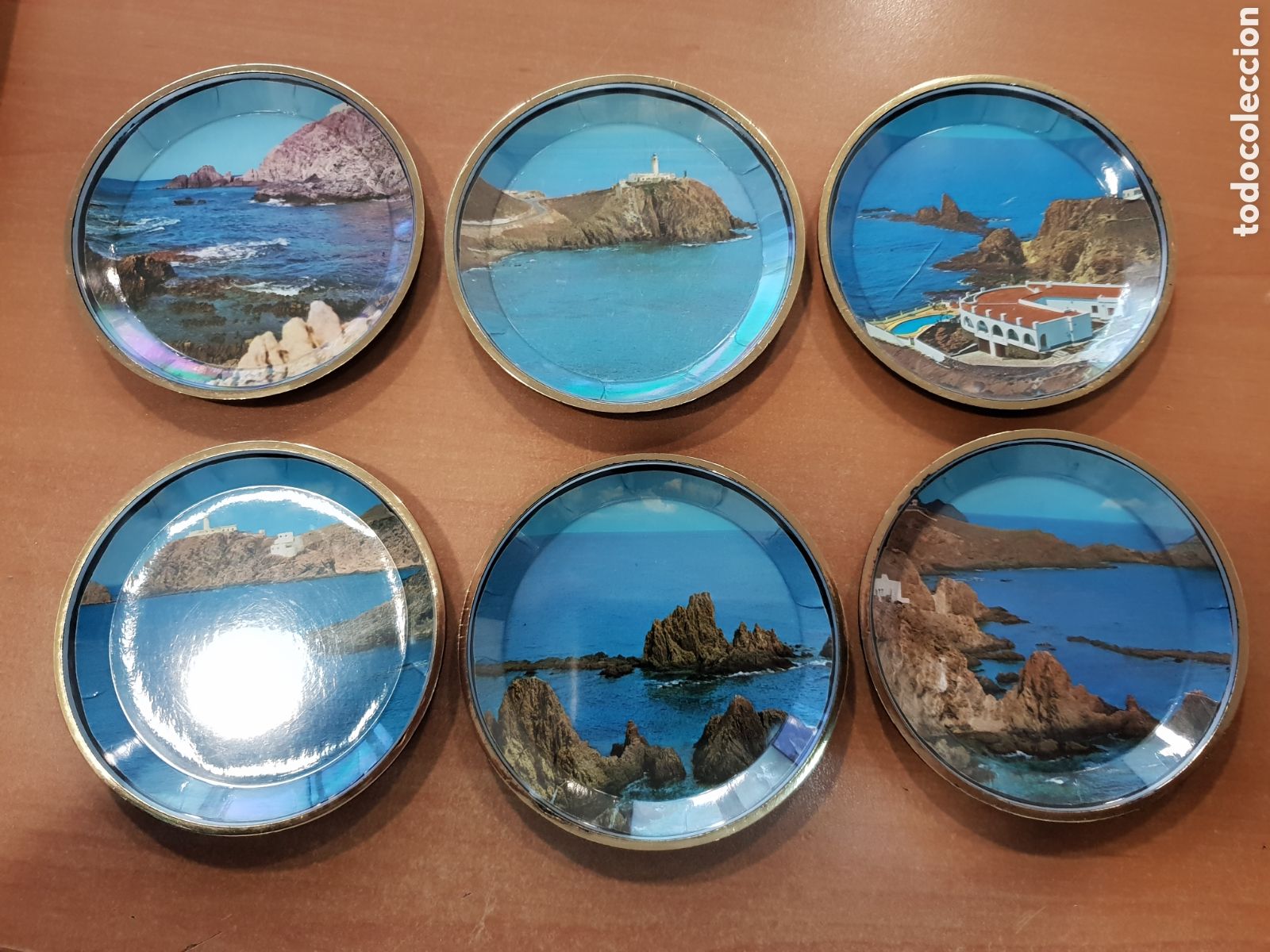 Vintage: Antiguos posavasos Cabo de Gata - Foto 1