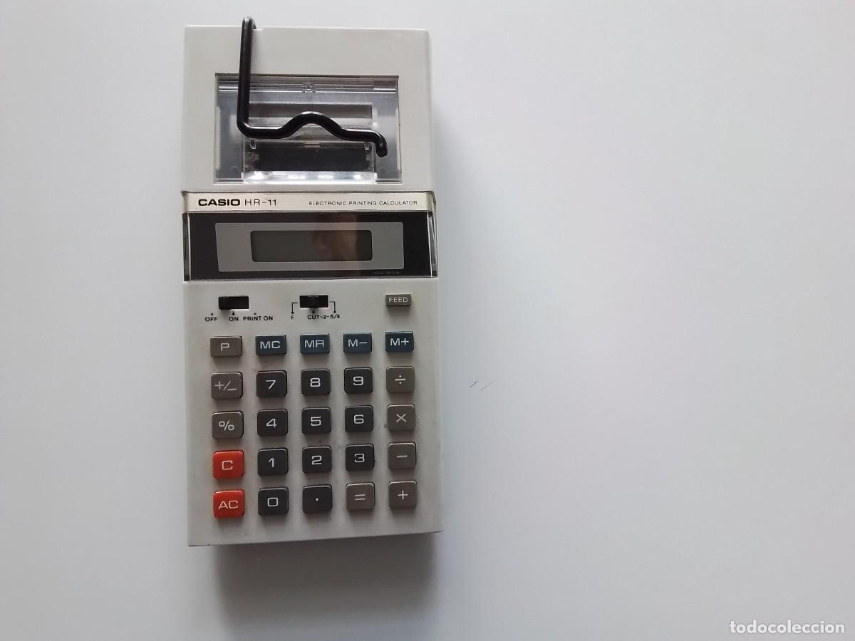 Vintage: Calculadora CASIO HR-11 impresora - Foto 1