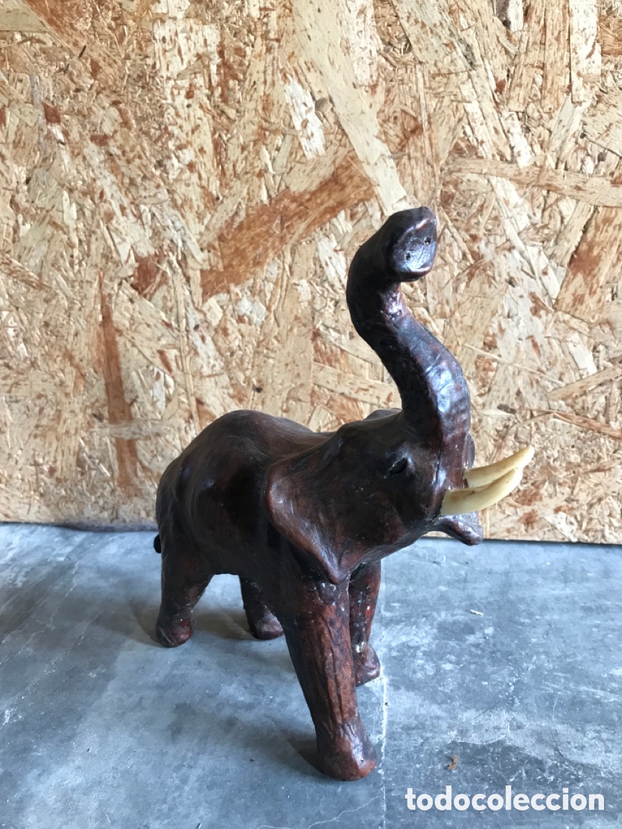 Vintage: Elefante papel mach&eacute; - Foto 2
