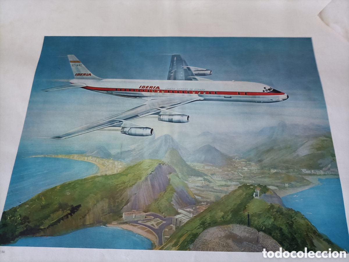 Vintage: Laminas aviones comerciales - Foto 2