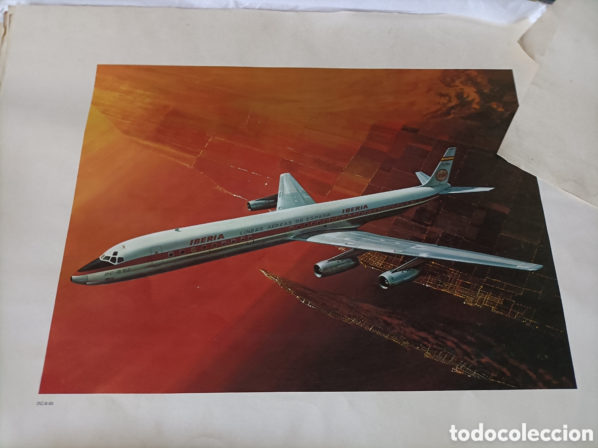 Vintage: Laminas aviones comerciales - Foto 3