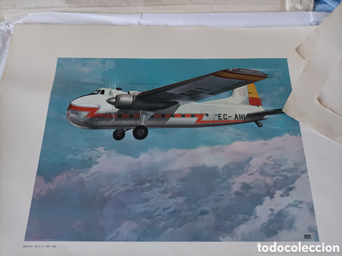 Vintage: Laminas aviones comerciales - Foto 4