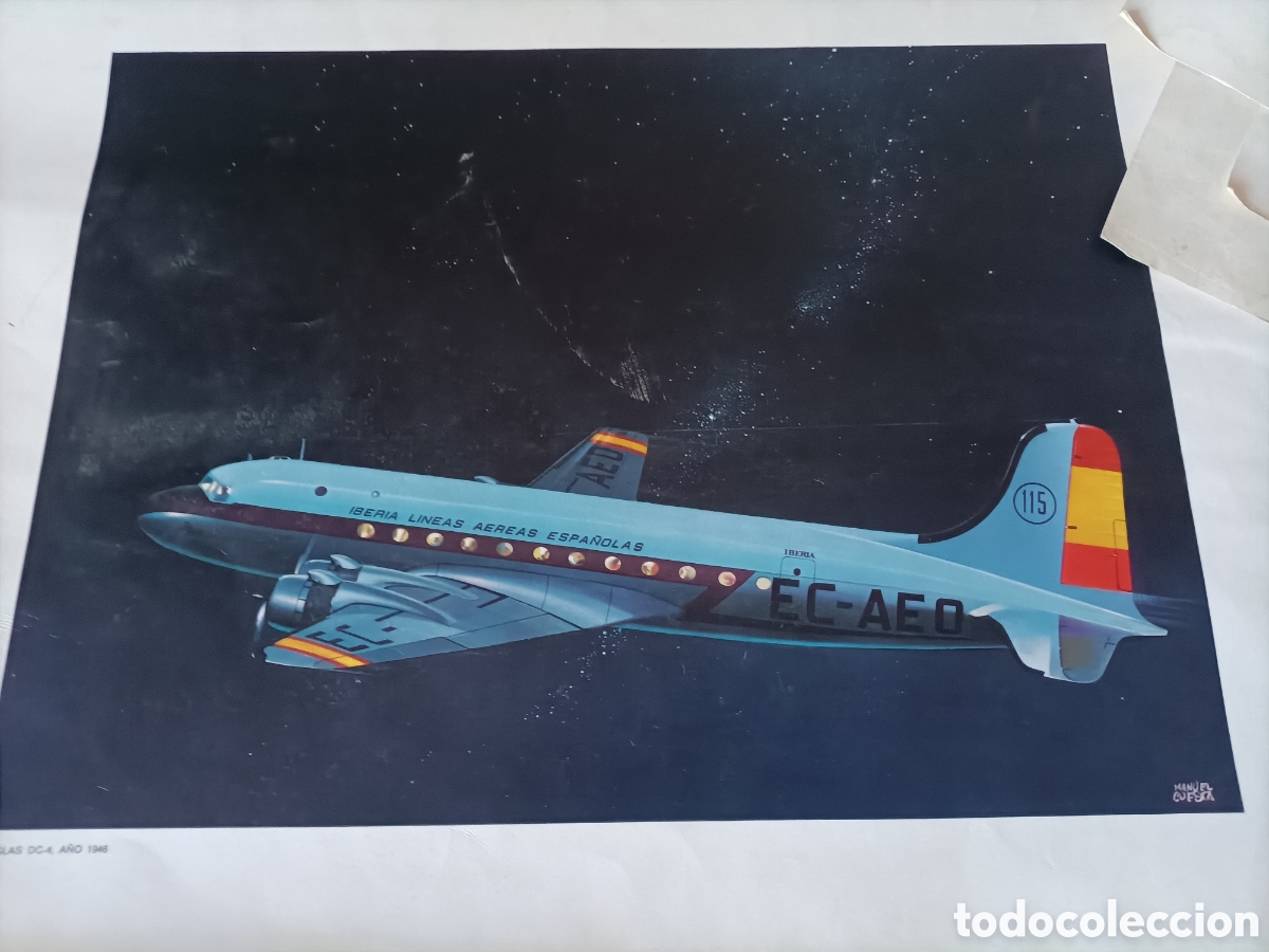 Vintage: Laminas aviones comerciales - Foto 5