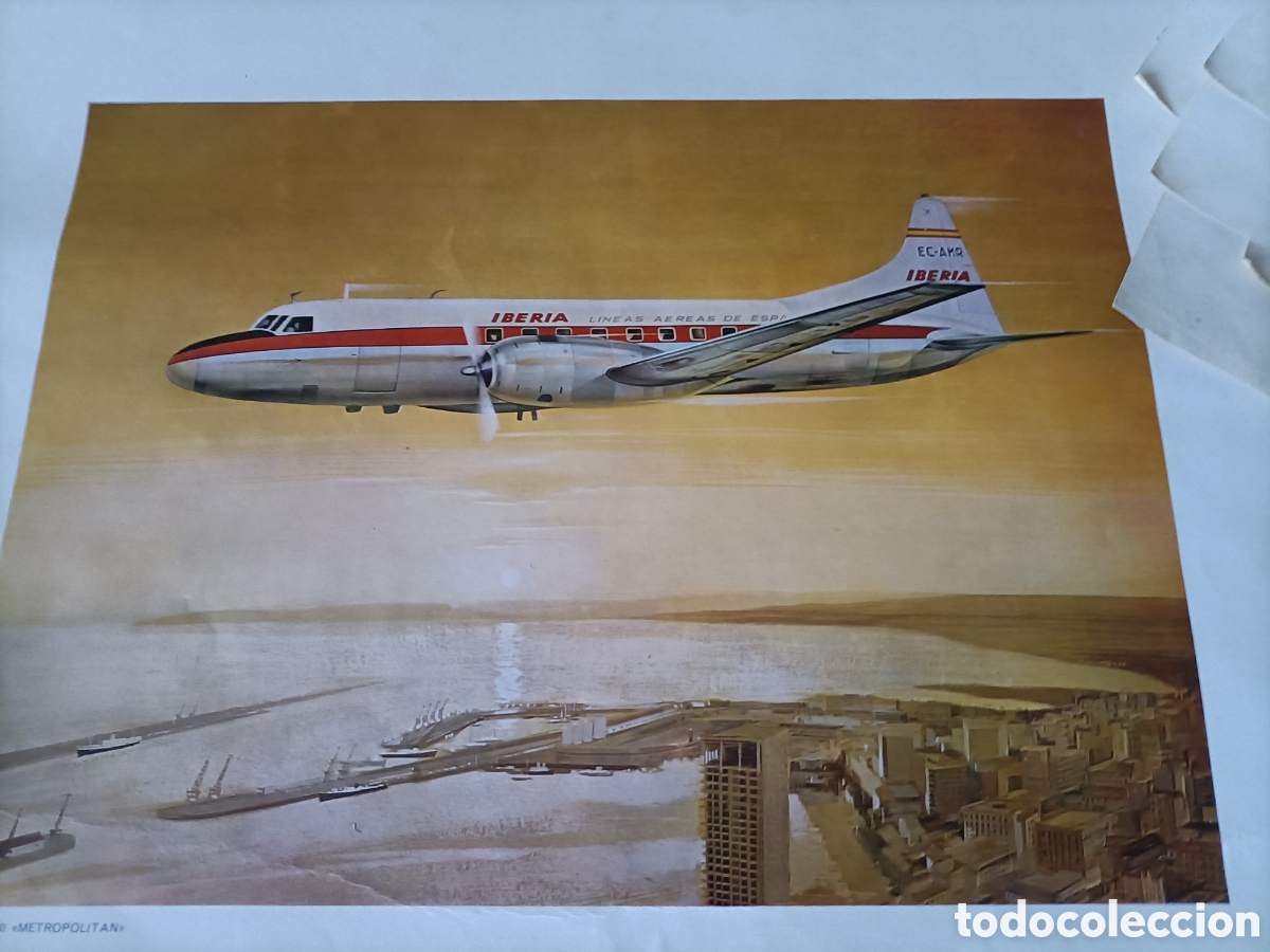 Vintage: Laminas aviones comerciales - Foto 7